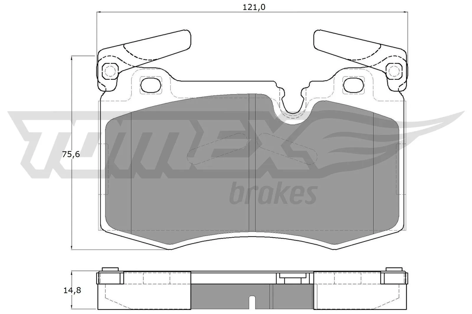 Brake Pad Set, disc brake TX 19-47