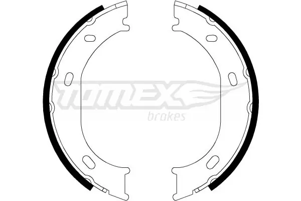 Brake Shoe Set TX 21-17