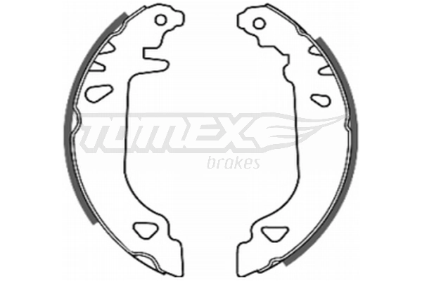 Brake Shoe Set TX 20-19