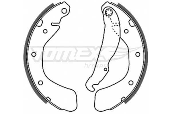 Brake Shoe Set TX 20-18