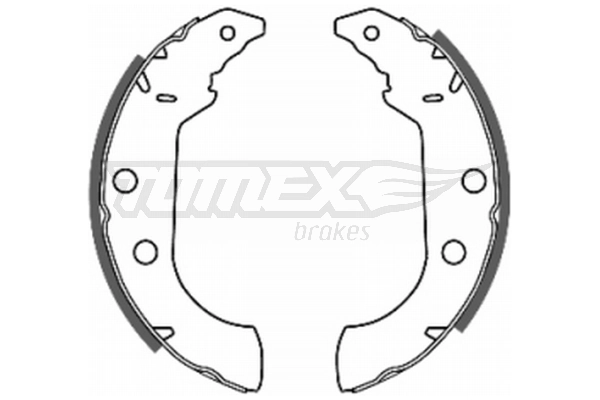 Brake Shoe Set TX 20-67