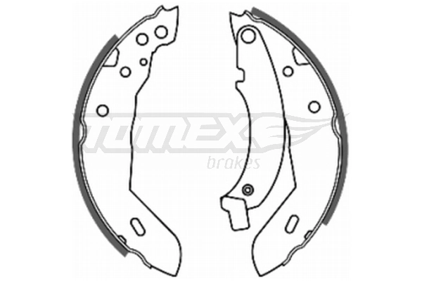 Brake Shoe Set TX 20-40