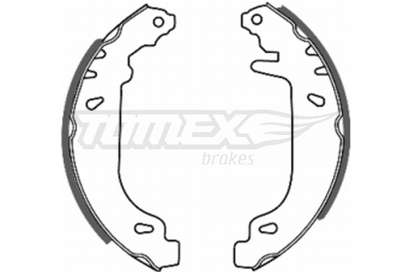 Brake Shoe Set TX 20-41