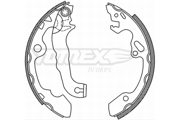 Brake Shoe Set TX 20-92