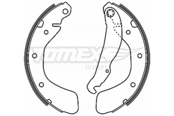 Brake Shoe Set TX 20-17