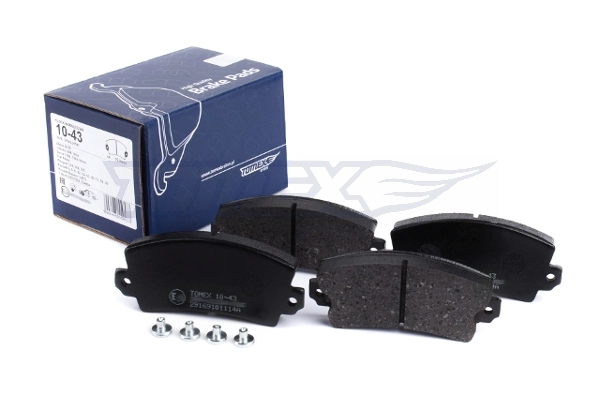 TOMEX Brakes TX 10-43 Brake Pad Set, disc brake