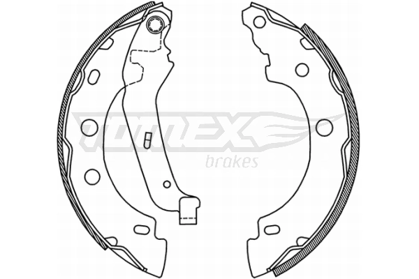 Brake Shoe Set TX 21-00