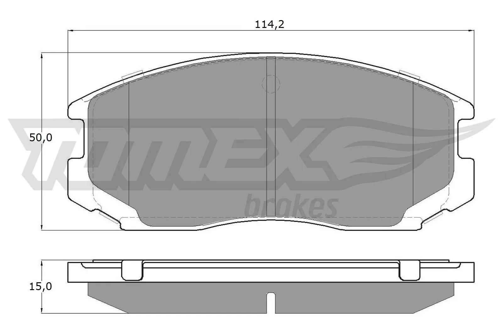 Brake Pad Set, disc brake TX 12-91