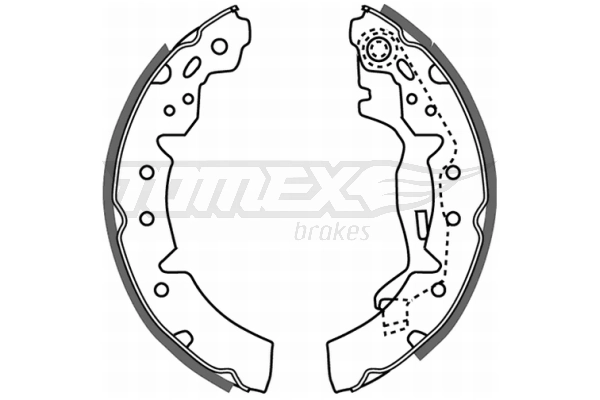 Brake Shoe Set TX 21-06