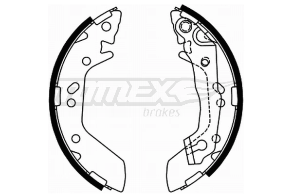 Brake Shoe Set TX 21-70