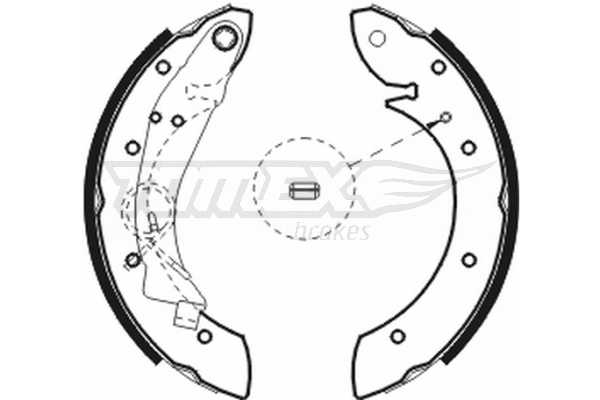 Brake Shoe Set TX 20-75