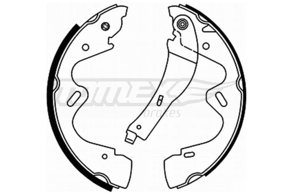 Brake Shoe Set TX 22-01