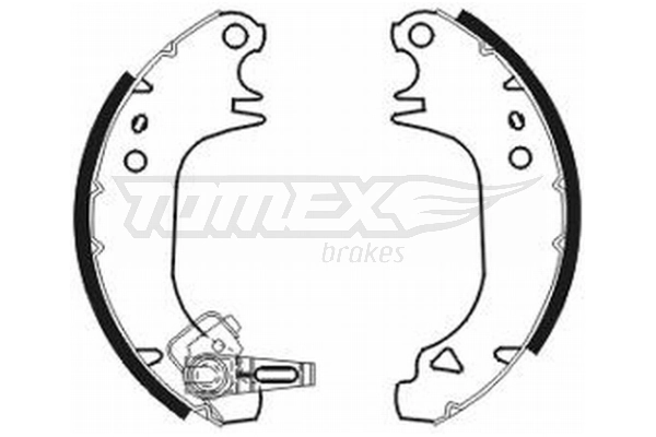 Brake Shoe Set TX 20-80