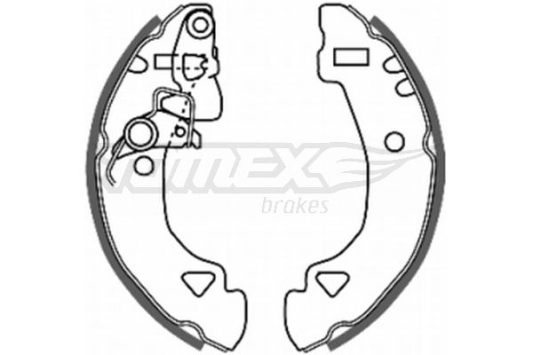 Brake Shoe Set TX 20-27