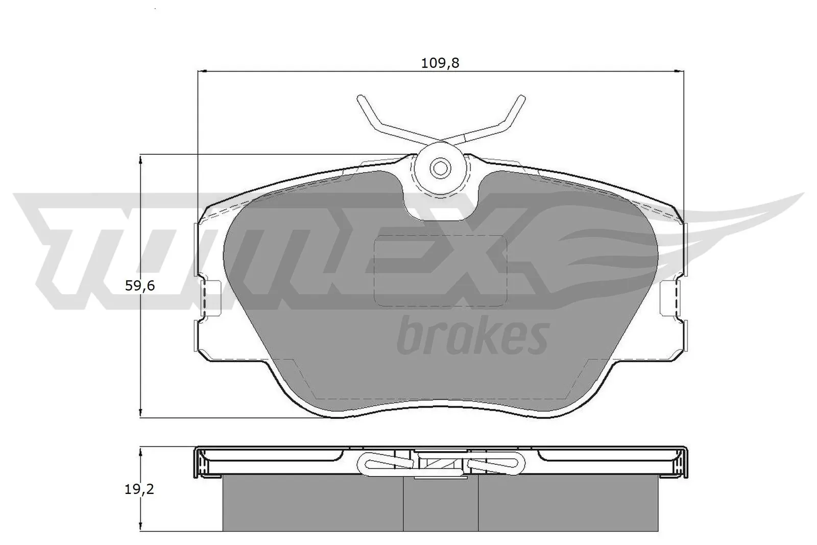 Brake Pad Set, disc brake TX 10-21