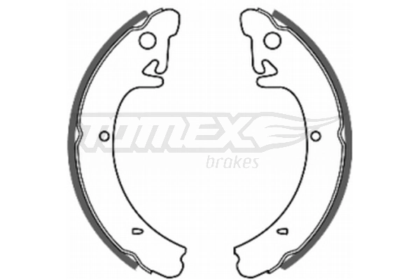 Brake Shoe Set TX 20-09