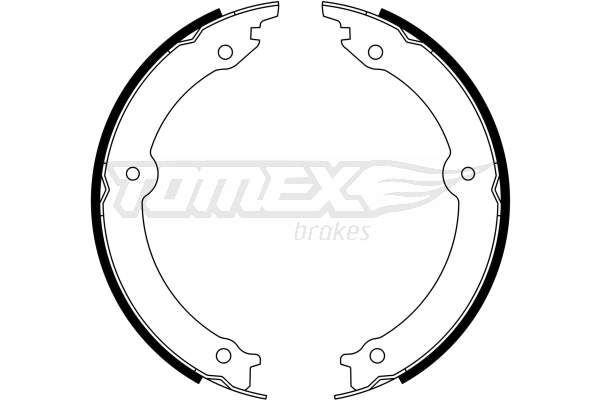Brake Shoe Set, parking brake TX 23-33