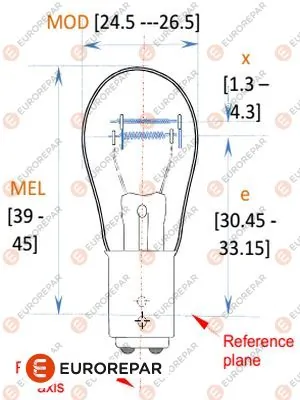 Bulb, direction indicator 1616431380