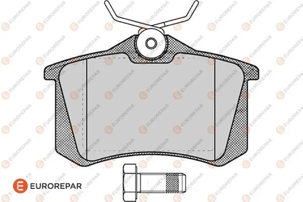 Brake Pad Set, disc brake 1617250480