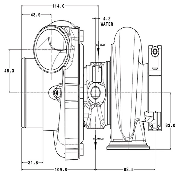 ATE 24.3727-0734.2 Cable Pull, parking brake