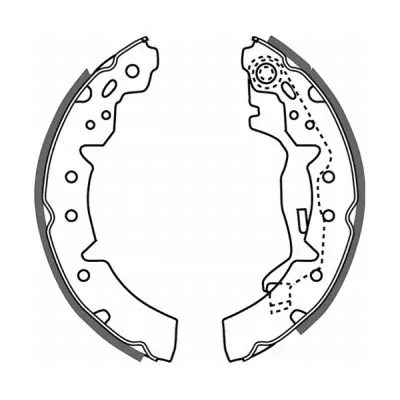 Brake Shoe Set C02063ABE