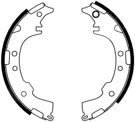 Brake Shoe Set C02058ABE