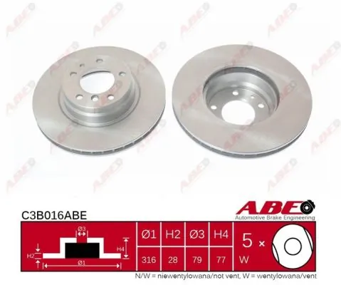 Brake Disc C3B016ABE