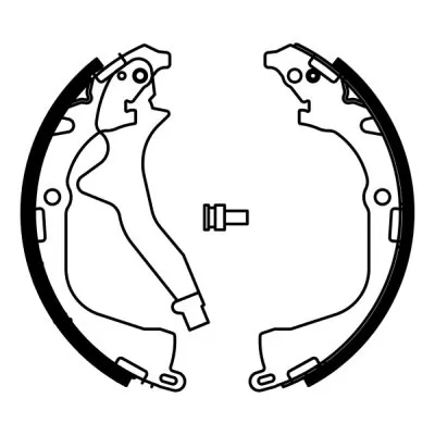 Brake Shoe Set C0W023ABE