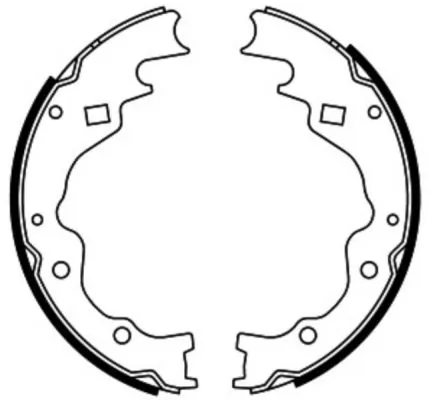 Brake Shoe Set C03025ABE