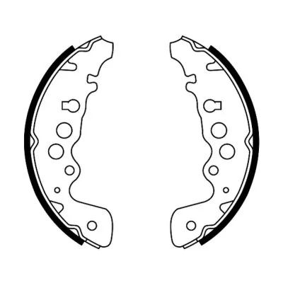 Brake Shoe Set C08018ABE