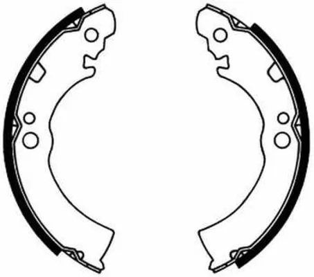Brake Shoe Set C01001ABE