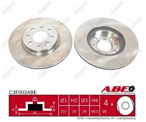Brake Disc C3F003ABE