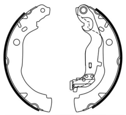 Brake Shoe Set C0R033ABE