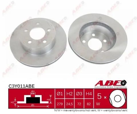 Brake Disc C3Y011ABE