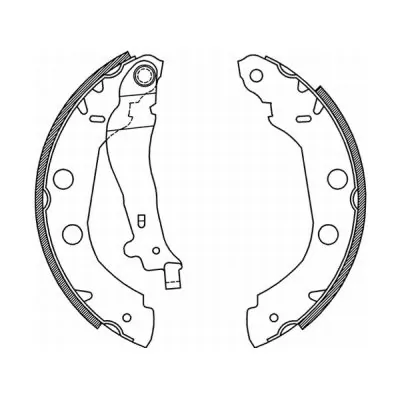 Brake Shoe Set C01002ABE