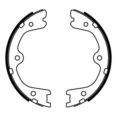 Brake Shoe Set, parking brake C01062ABE