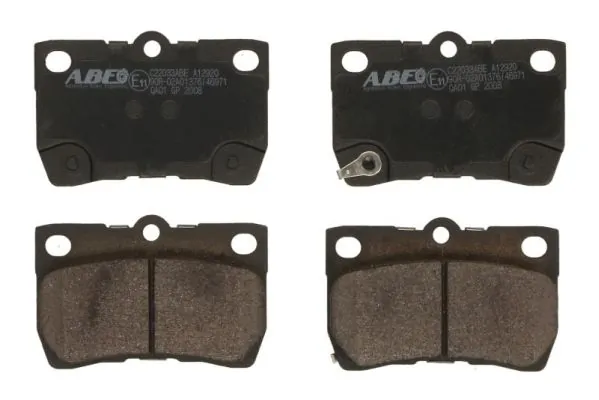 Brake Pad Set, disc brake C22033ABE