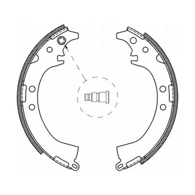 Brake Shoe Set C02061ABE