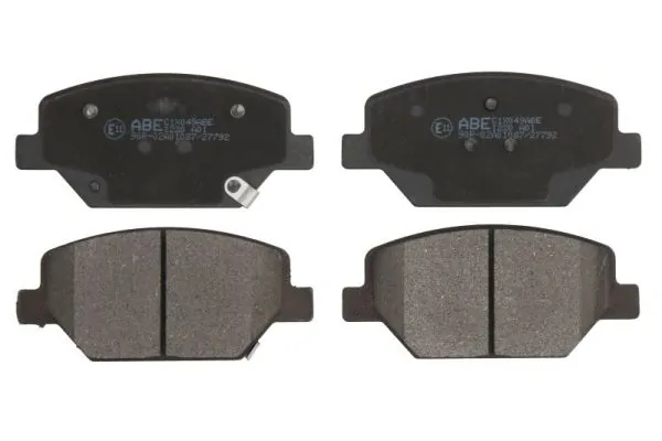Brake Pad Set, disc brake C1X049ABE