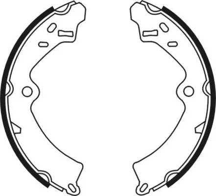 Brake Shoe Set C08006ABE