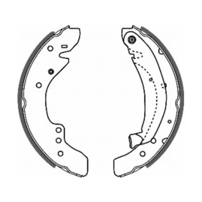 Brake Shoe Set C0C010ABE