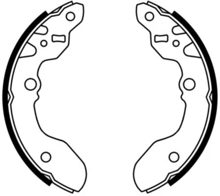 Brake Shoe Set C08015ABE