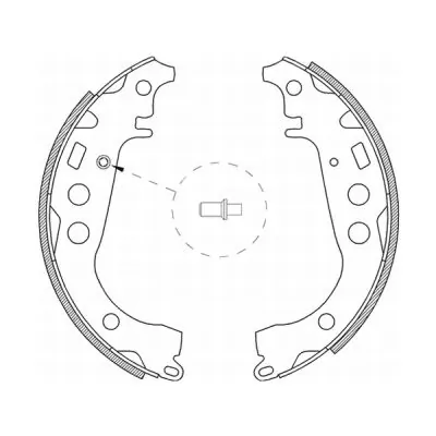 Brake Shoe Set C02059ABE