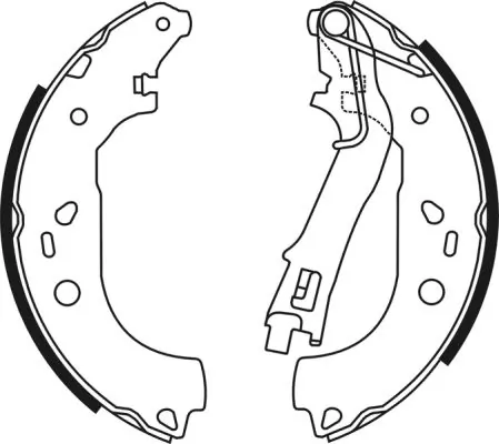 Brake Shoe Set C0C021ABE