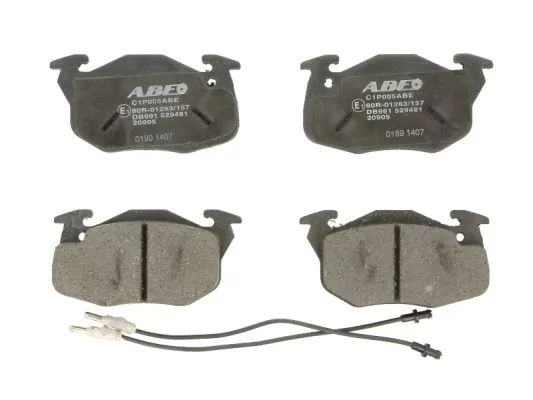 Brake Pad Set, disc brake C1P005ABE