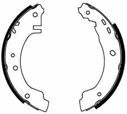 Brake Shoe Set C01041ABE
