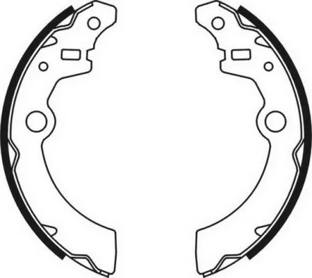 Brake Shoe Set C08021ABE