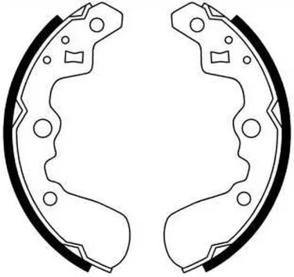 Brake Shoe Set C08013ABE