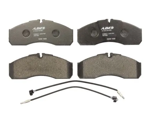 Brake Pad Set, disc brake C1E018ABE