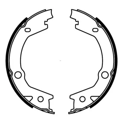 Brake Shoe Set, parking brake C00527ABE